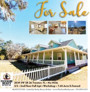 Home For Sale in Trenton FL